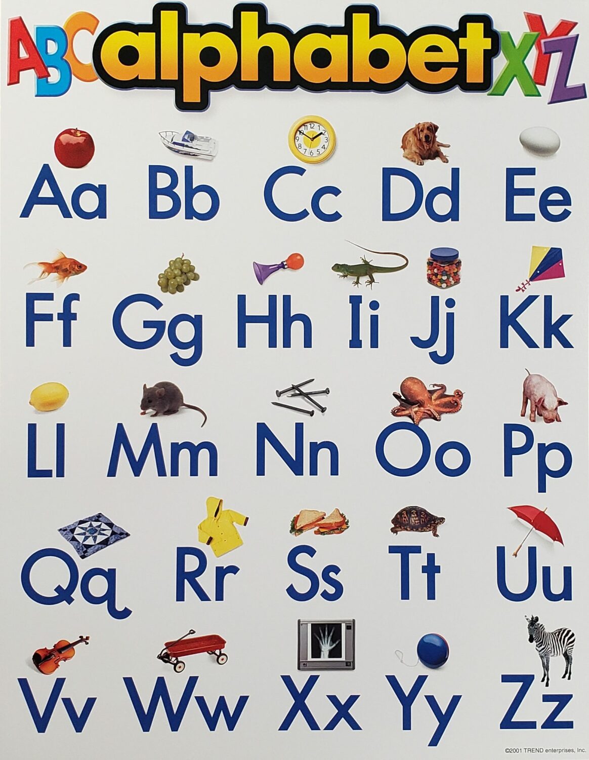 The Alphabet Poster