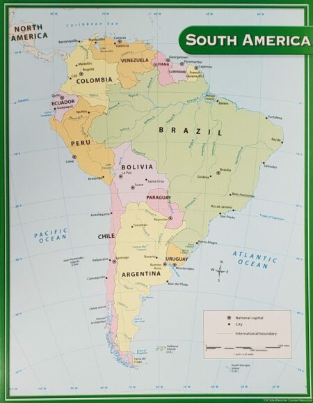 South America Poster