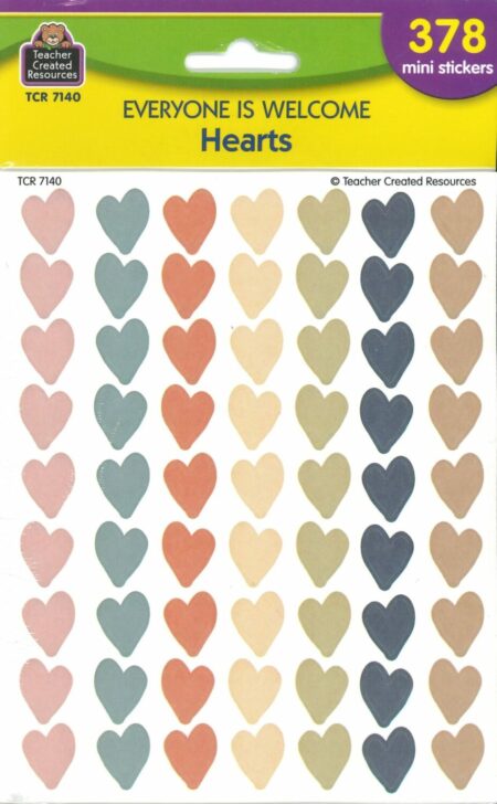 Everyone is Welcome Heart Stickers