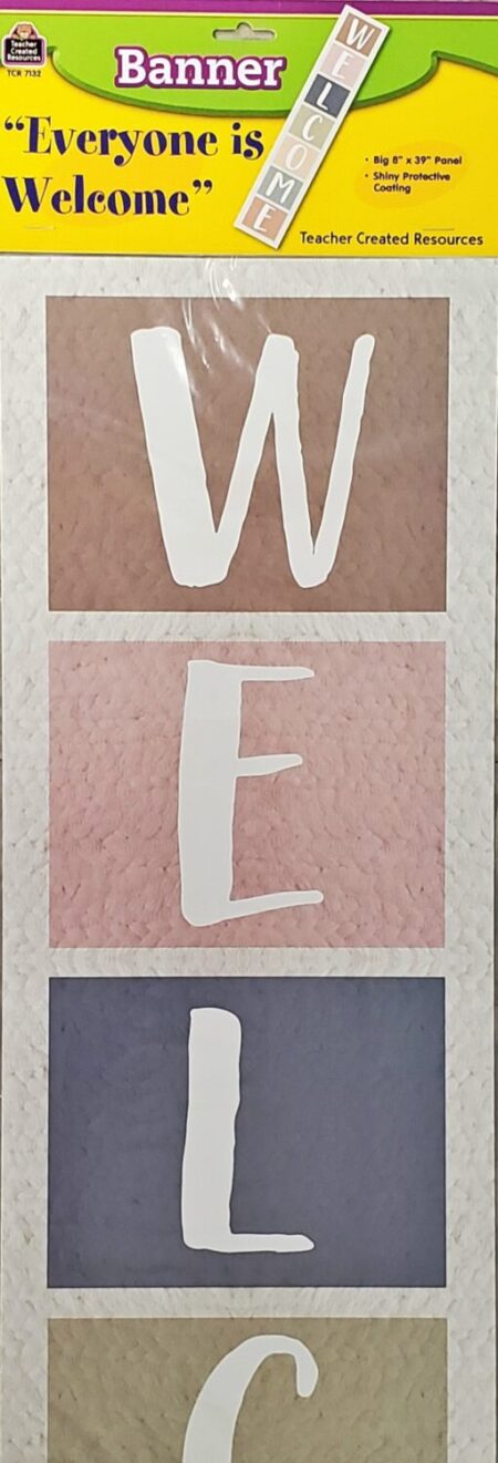 Everyone is Welcome Banner Welcome