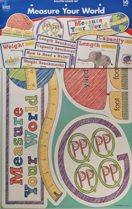 Measure Your World Bulletin Board Set