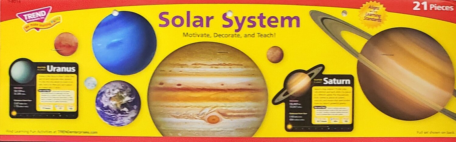 Solar System Bulletin Board Set - Home Messenger