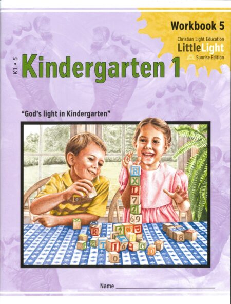 Kindergarten 1 Workbook 5