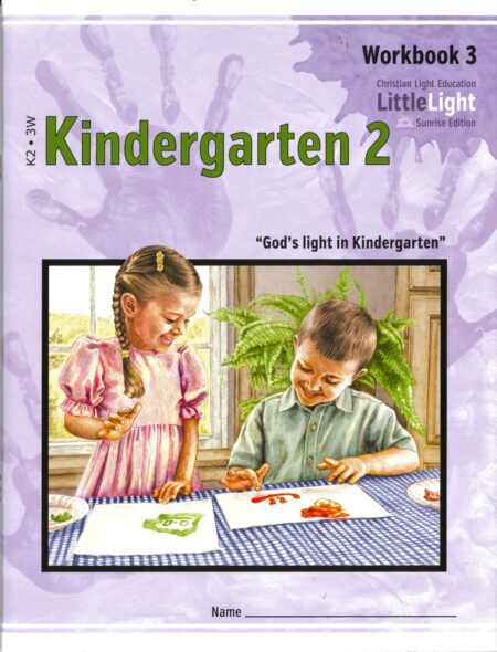 Kindergarten 2 Workbook 3