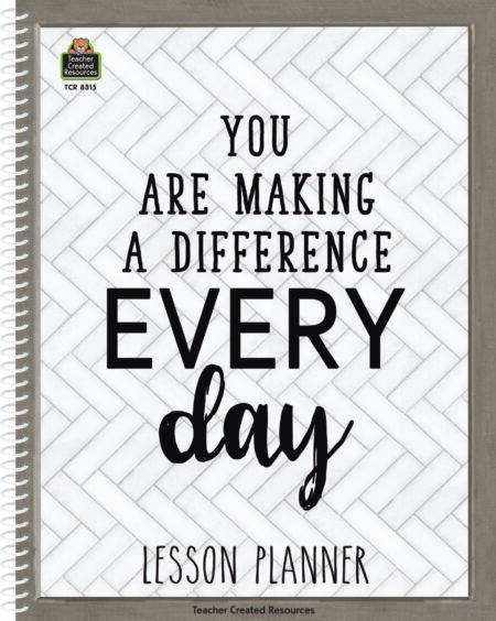 Modern Farmhouse Teacher Planner