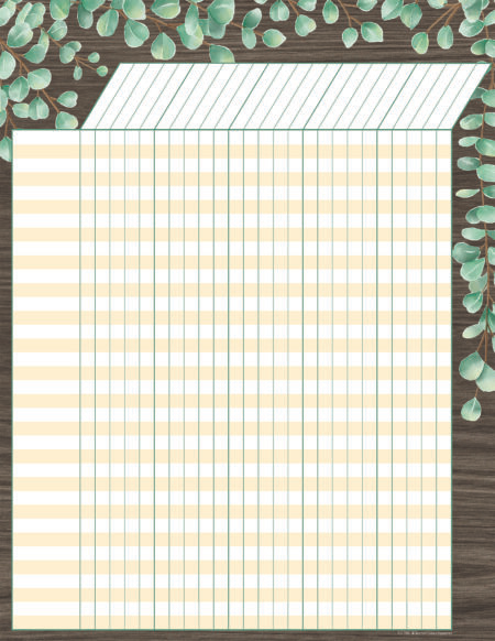 Eucalyptus Incentive Chart