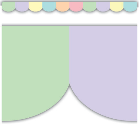 Pastel Pop Scalloped Trim