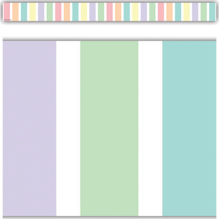 Pastel Pop Stripes Trim