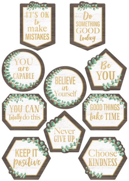 Eucalyptus Positive Sayings Accents