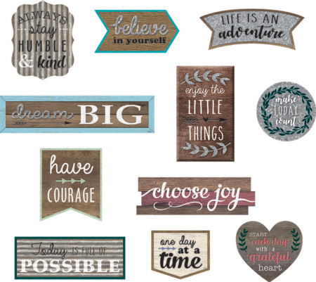 Home Sweet Classroom Clingy Thingies Positive Sayings Accents