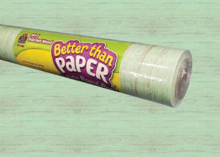 Better Than Paper Mint Painted Wood