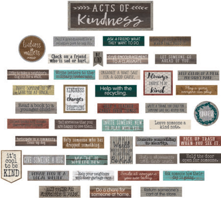 Home Sweet Classroom Acts of Kindness Bulletin Board Set