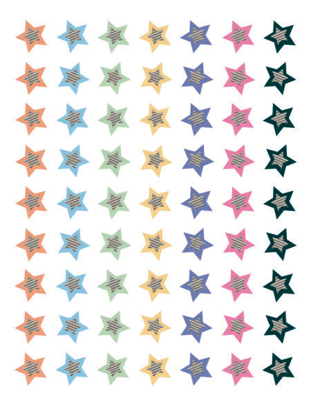 Home Sweet Classroom Stars Mini Stickers