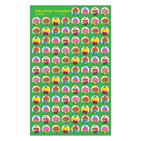 Bake Shop Cupcake Stickers
