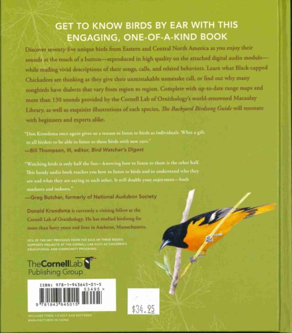 Backyard Birdsong Guide - Image 2