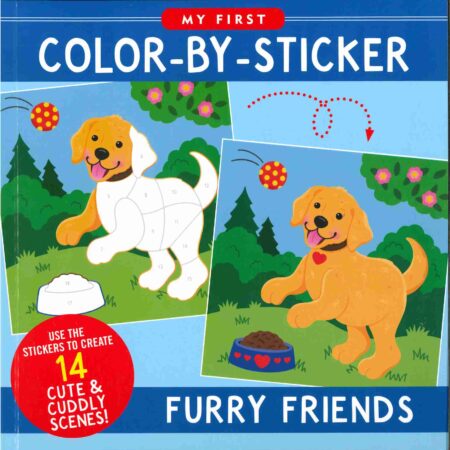 Color-by-Sticker Furry Friends