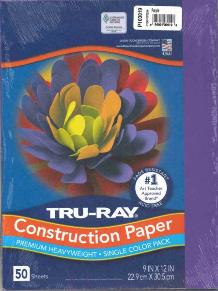 Construction Paper Purple