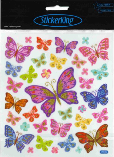 Stickers Glitter Butterflies