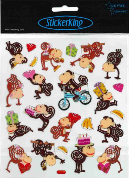 Stickers Silly Monkeys