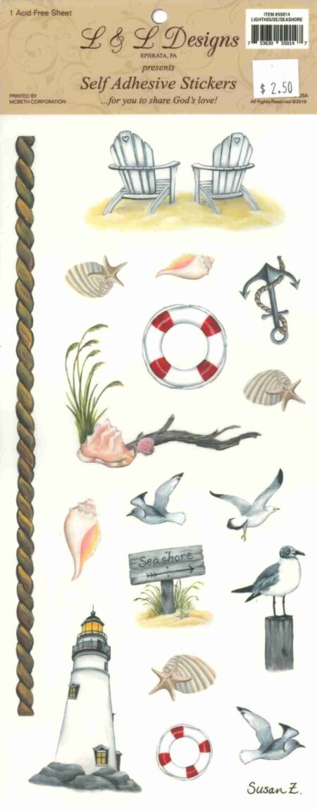 Stickers Lighthouse/Seashore