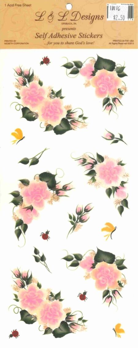 Stickers Pink Kendra Rose