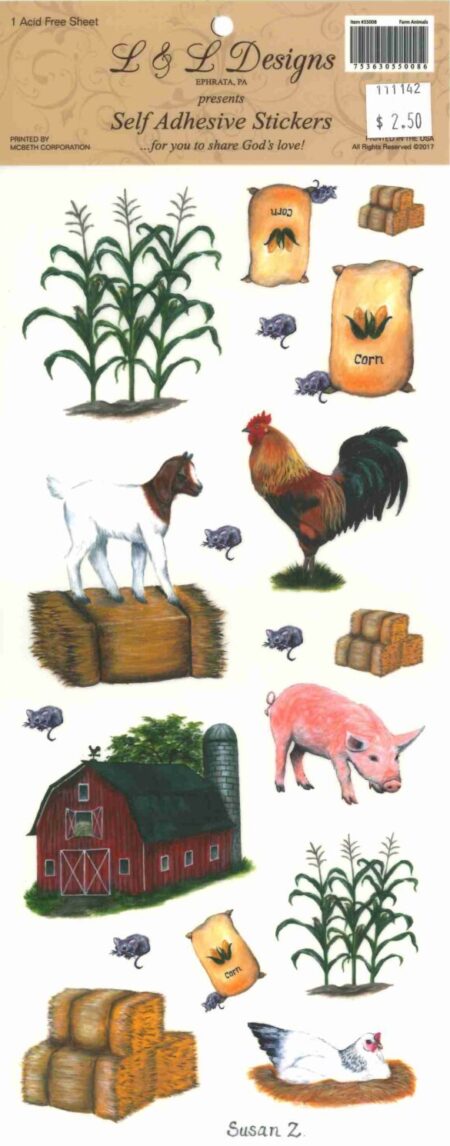 Stickers Farm Animals