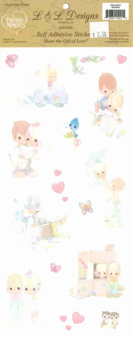 Stickers Precious Moments Wedding