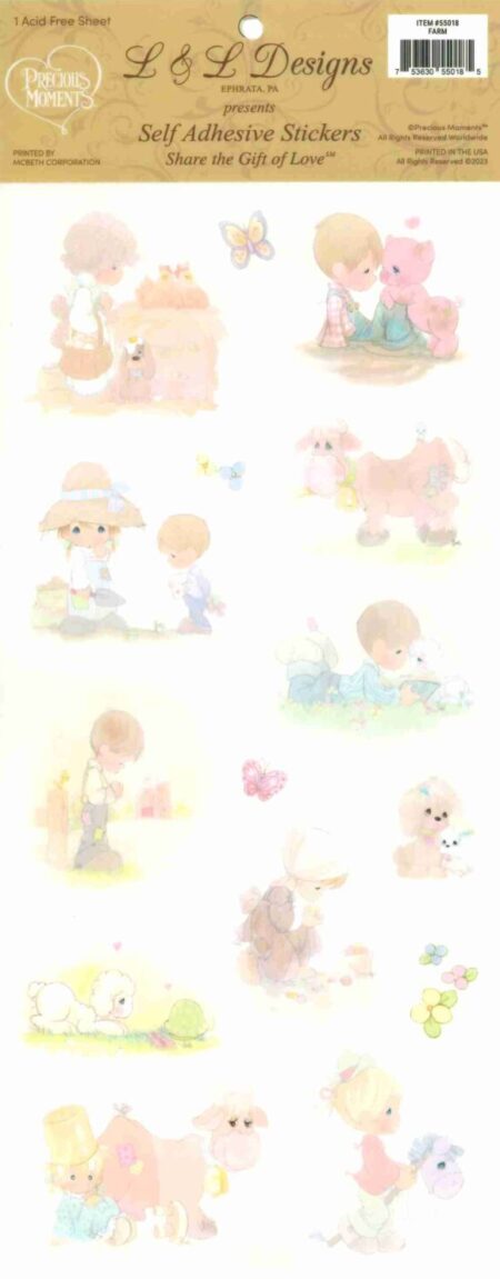 Stickers Precious Moments Farm
