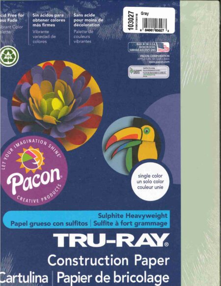 Construction Paper Gray