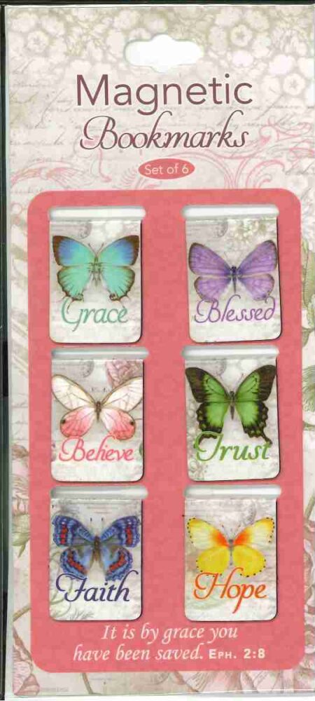 Mini Magnetic Bookmarkers Butterfly