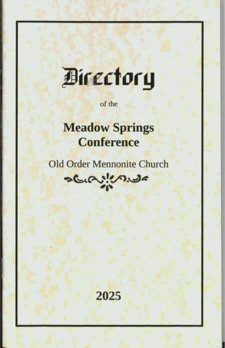 Meadow Springs Conference Directory